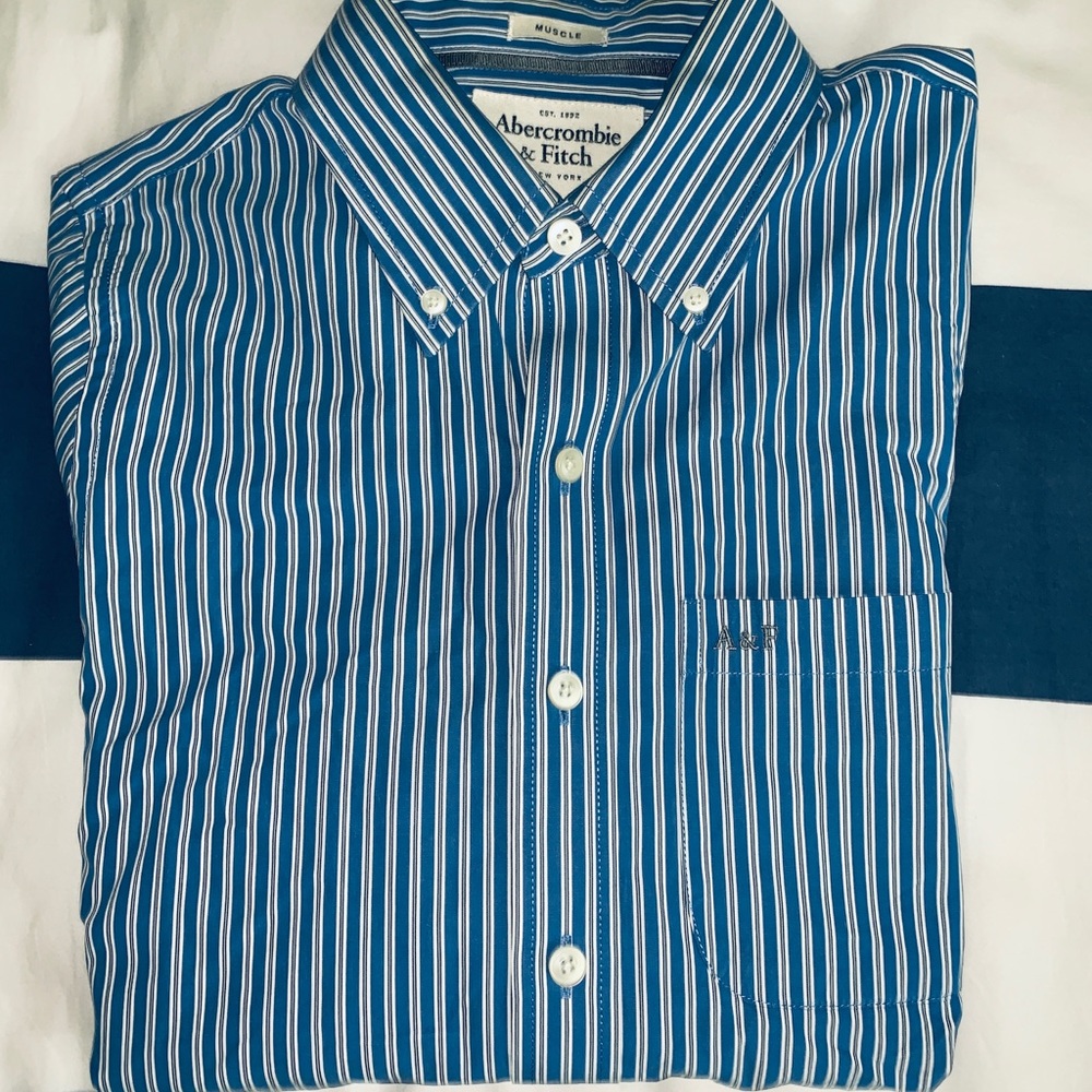 Abercrombie and Fitch shirt.